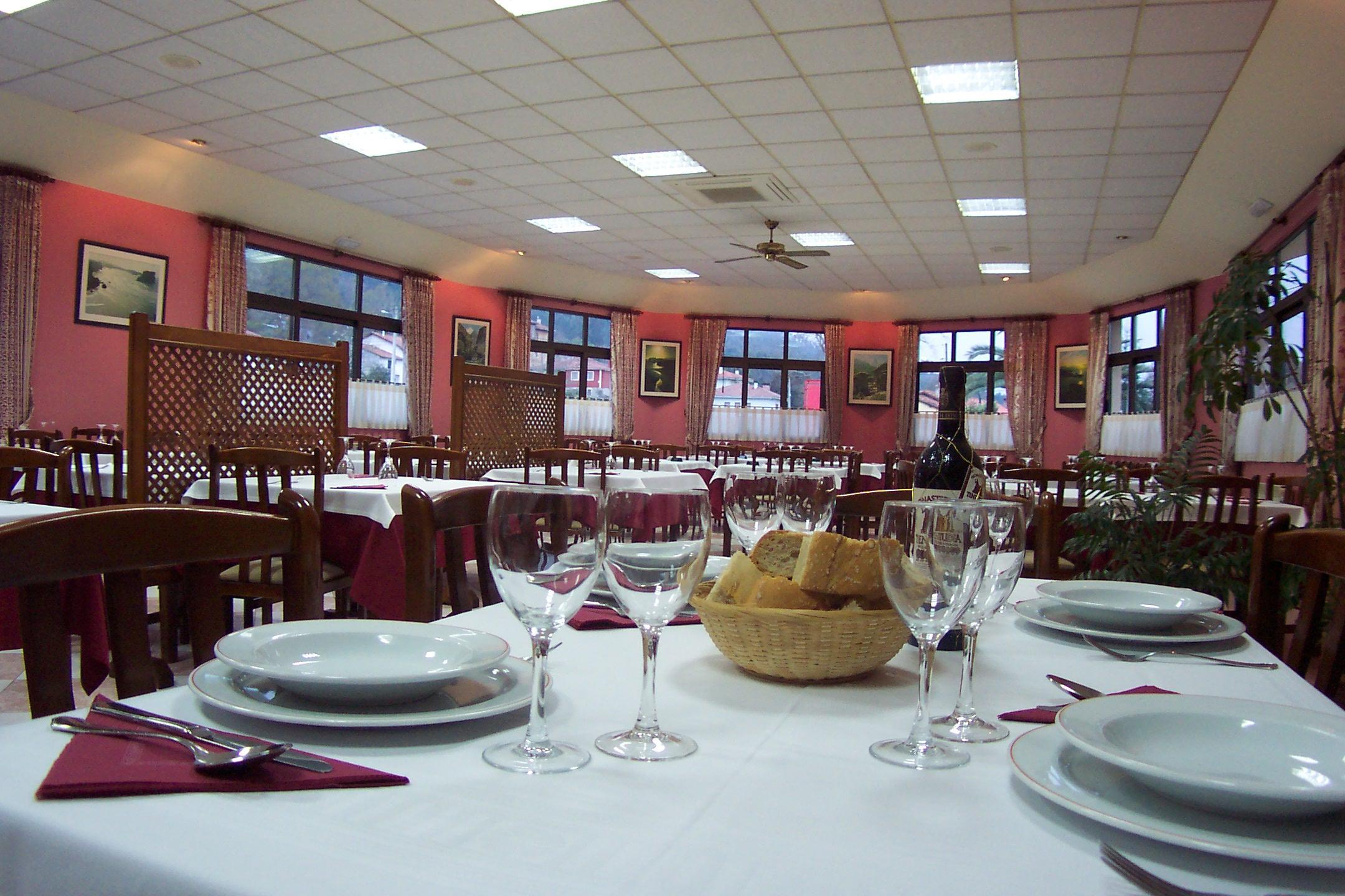 Hotel Bufon De Arenillas Vidiago Restoran fotoğraf